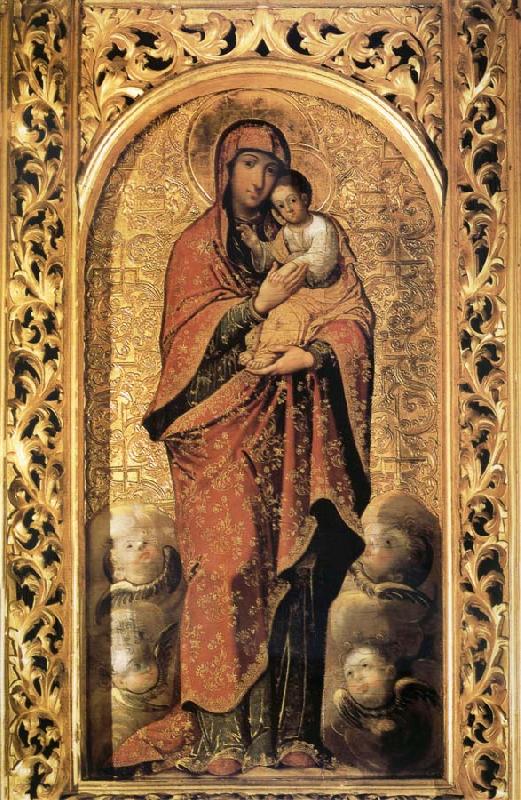 unknow artist The Virgin of the Brotherhood oil painting image